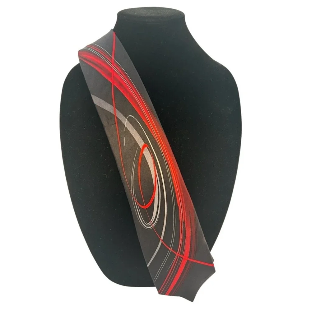 J. Garcia Moon Mountains Collection Fifty-Five Necktie - Abstract‎